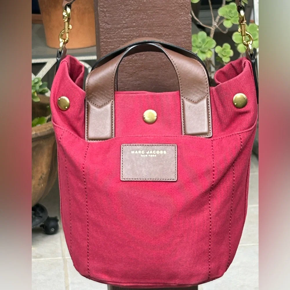 MARC JACOBS Mini Paratrooper Tote in Merlot - Picture 1 of 13